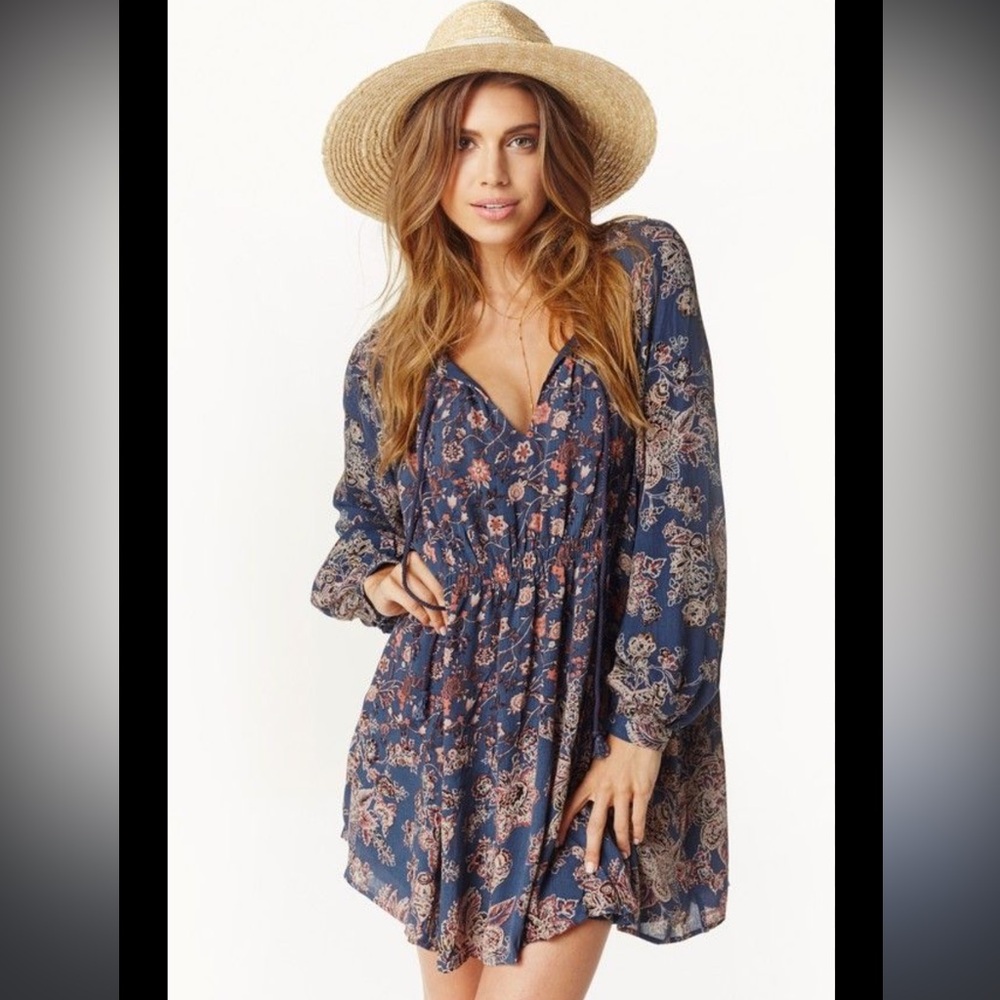 Free People Lucky Loosey Boho Dress